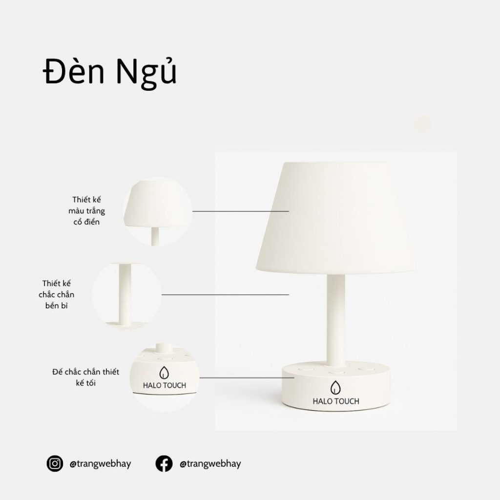 Đèn Ngủ Maisonluxe Hoàn Thiện Không Gian Sống