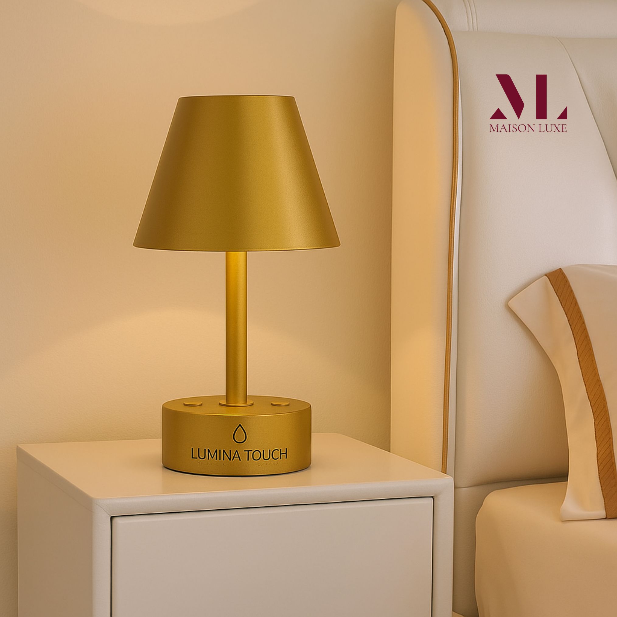 Đèn Ngủ Lumina Touch MaisonLuxe