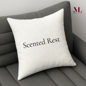 Gối Trắng Tròn Decor Giường Ngủ