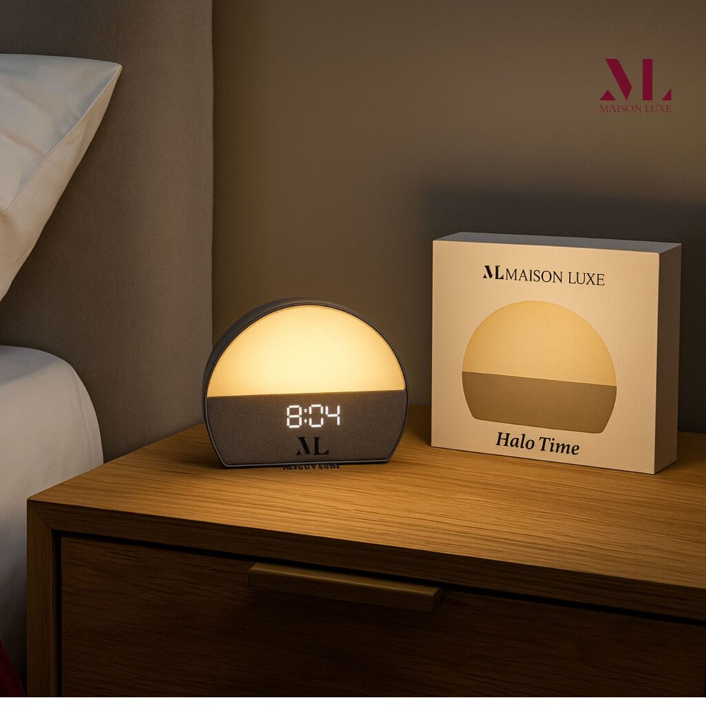 Đồng Hồ Để Bàn Halo Time Maison Luxe