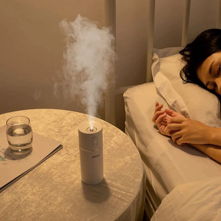 máy xông tinh dầu phòng ngủ mini